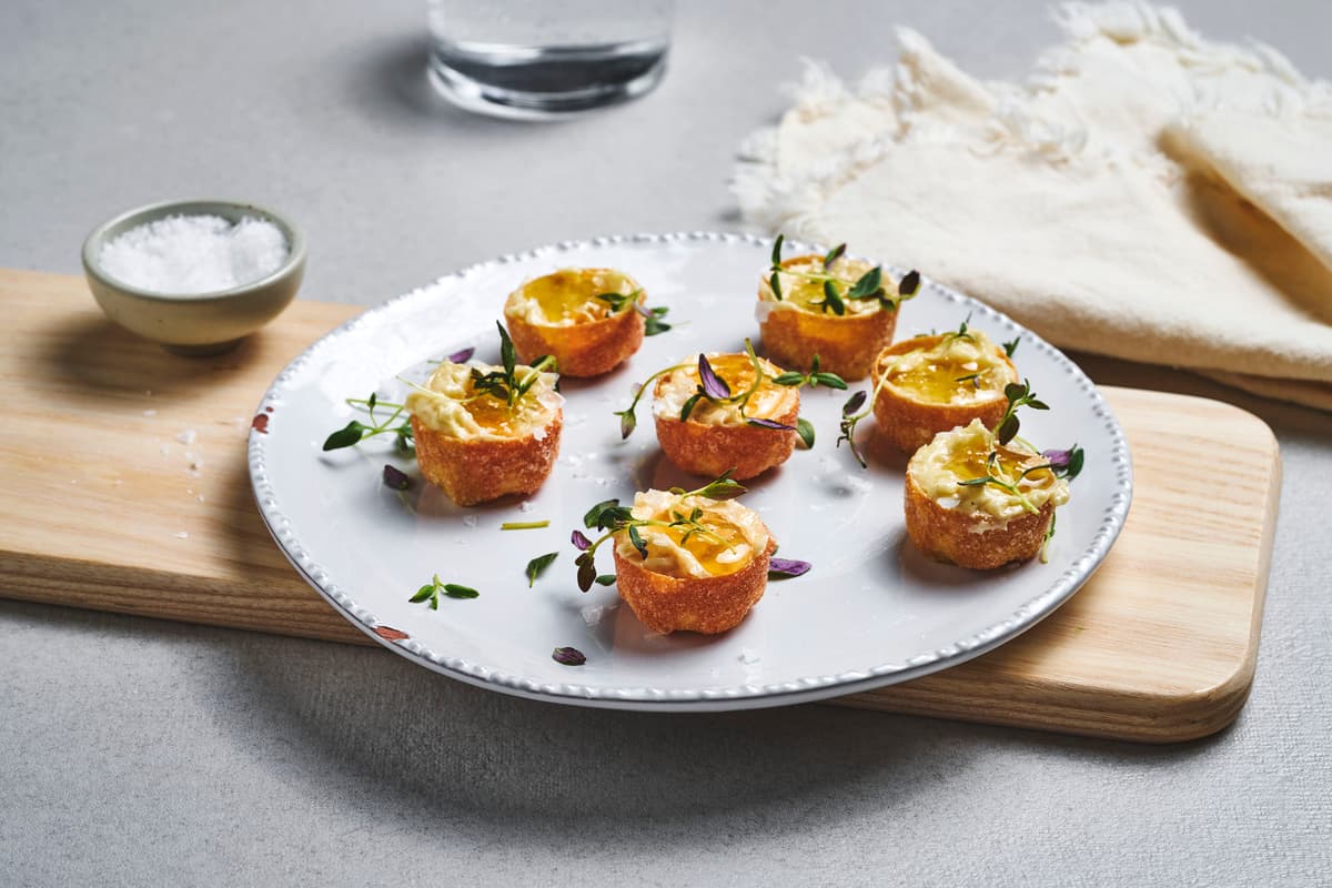 Krustader with Brie and Brown Butter Cream