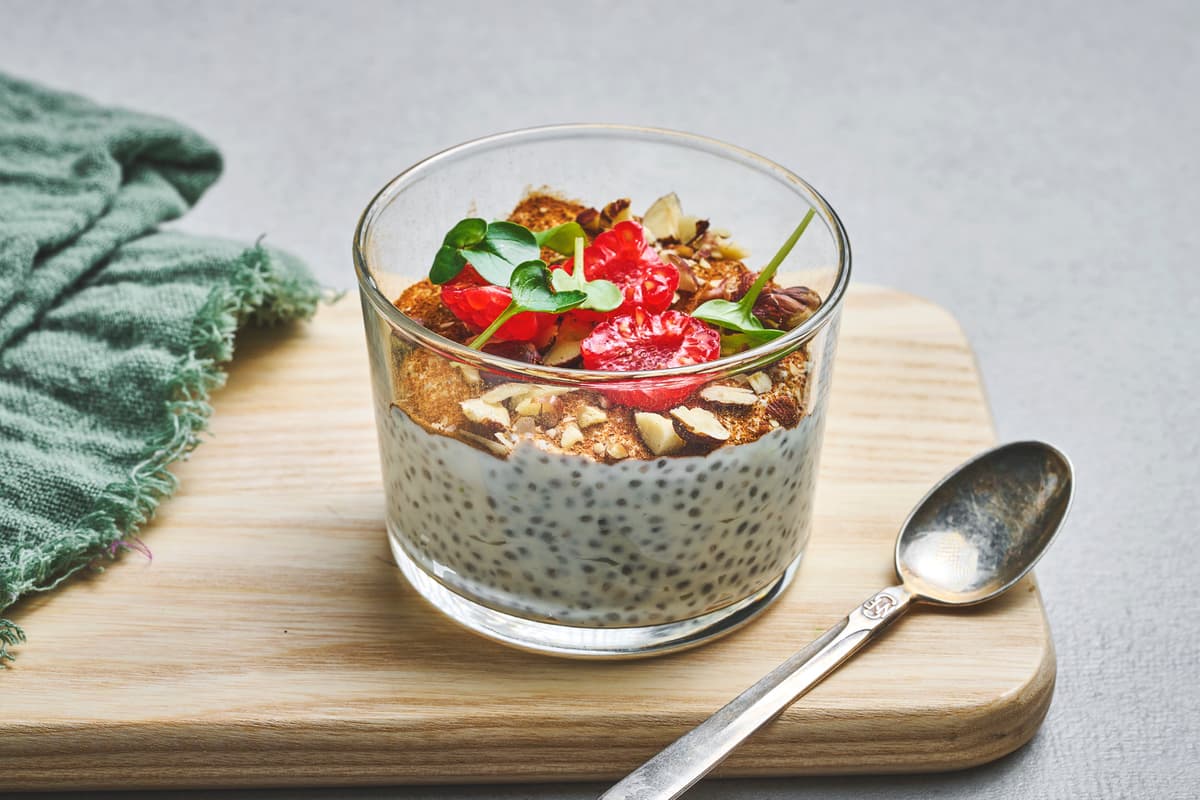 Chia Pudding with Vanilla and Cinnamon