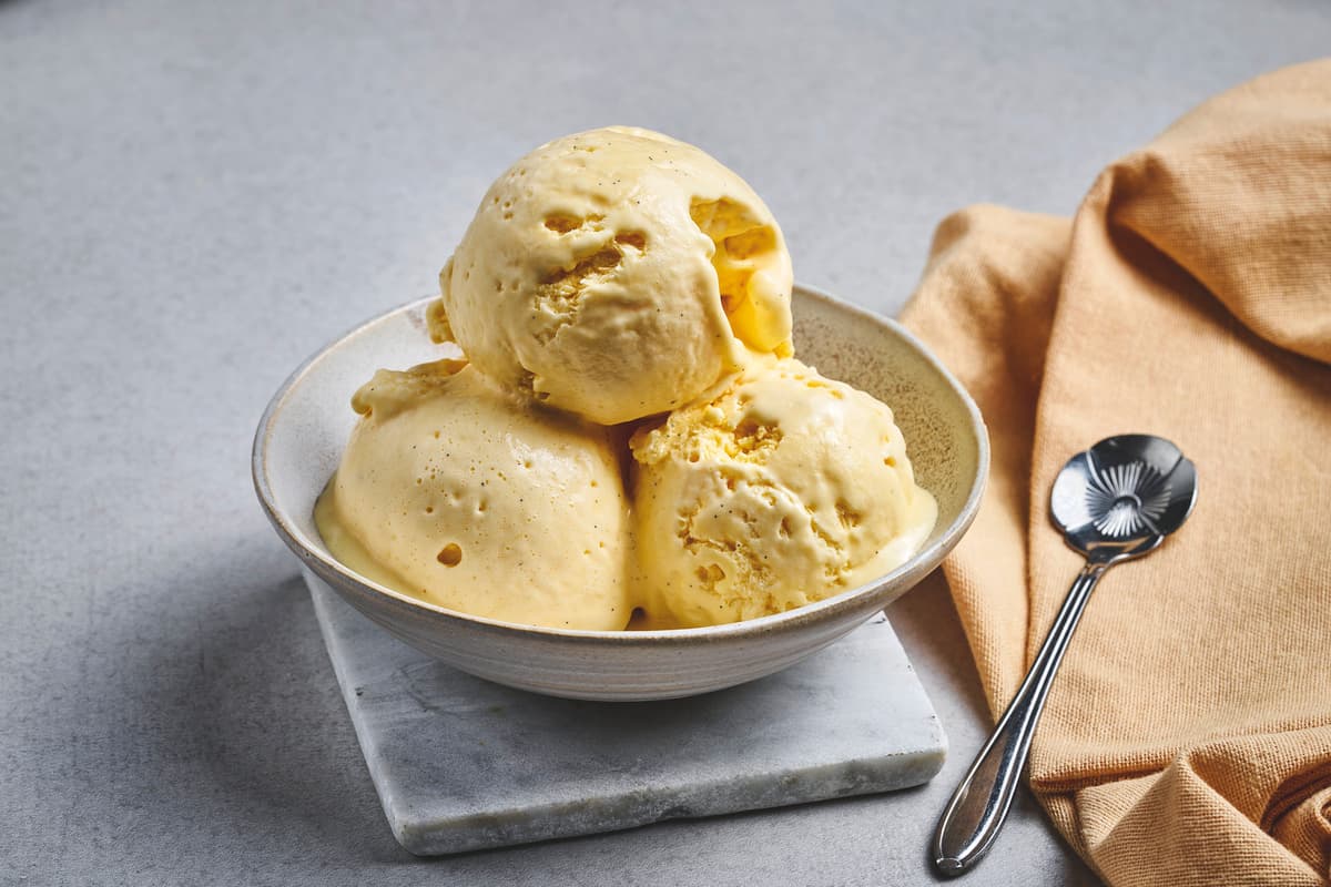 Homemade Vanilla Ice Cream