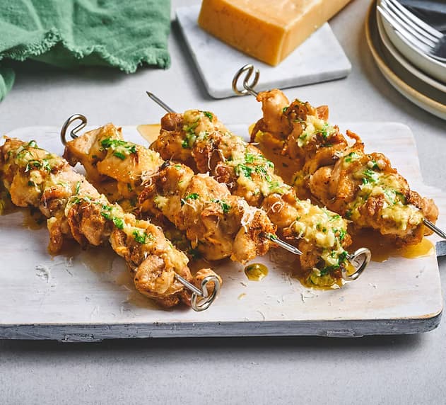 Kyllingspyd med parmesan og hvitløk i airfryer