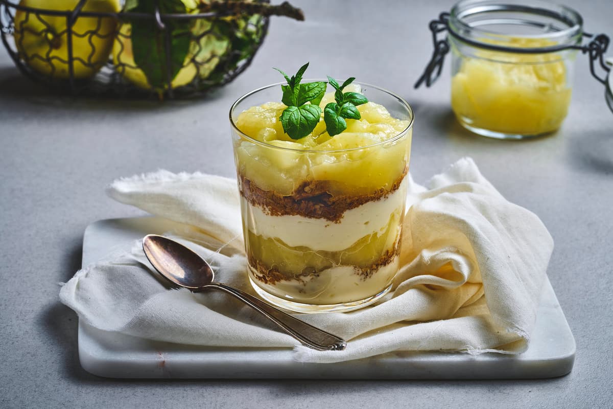Norwegian Layered Apple Dessert
