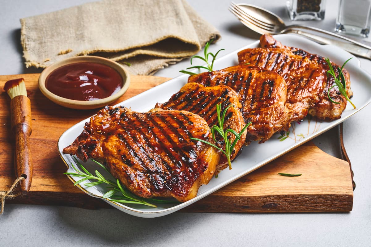 BBQ Summer Pork Chops