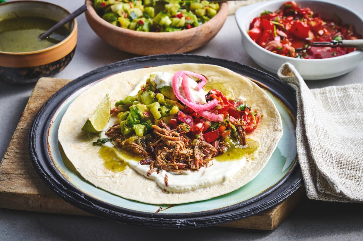 Slow Grilled Beef Chuck on the Grill