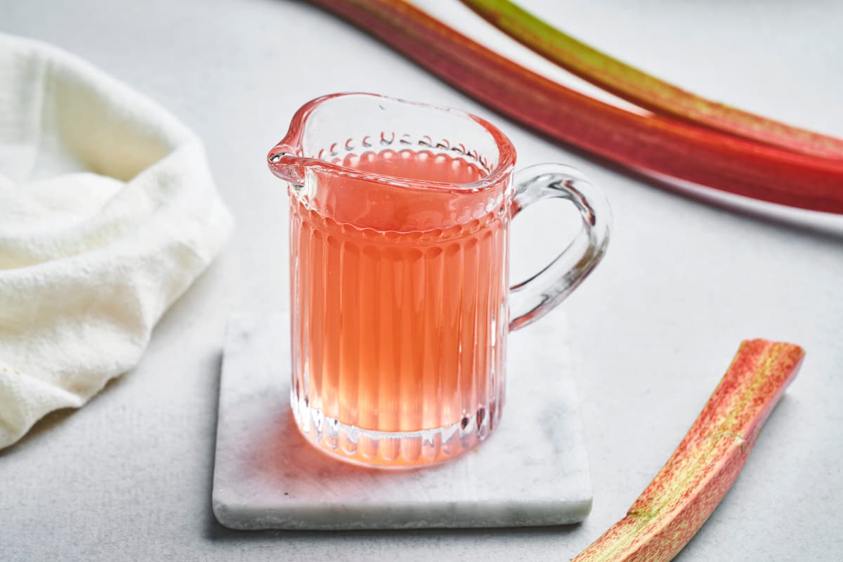Homemade Rhubarb Syrup
