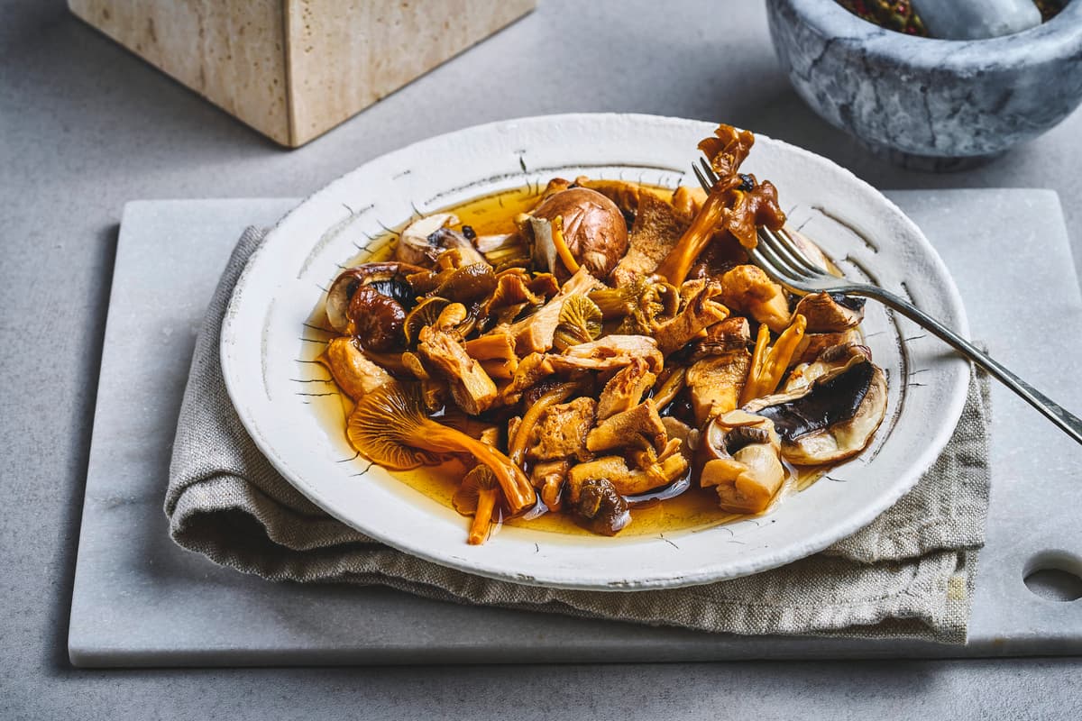 Pickled Mushroom Mix