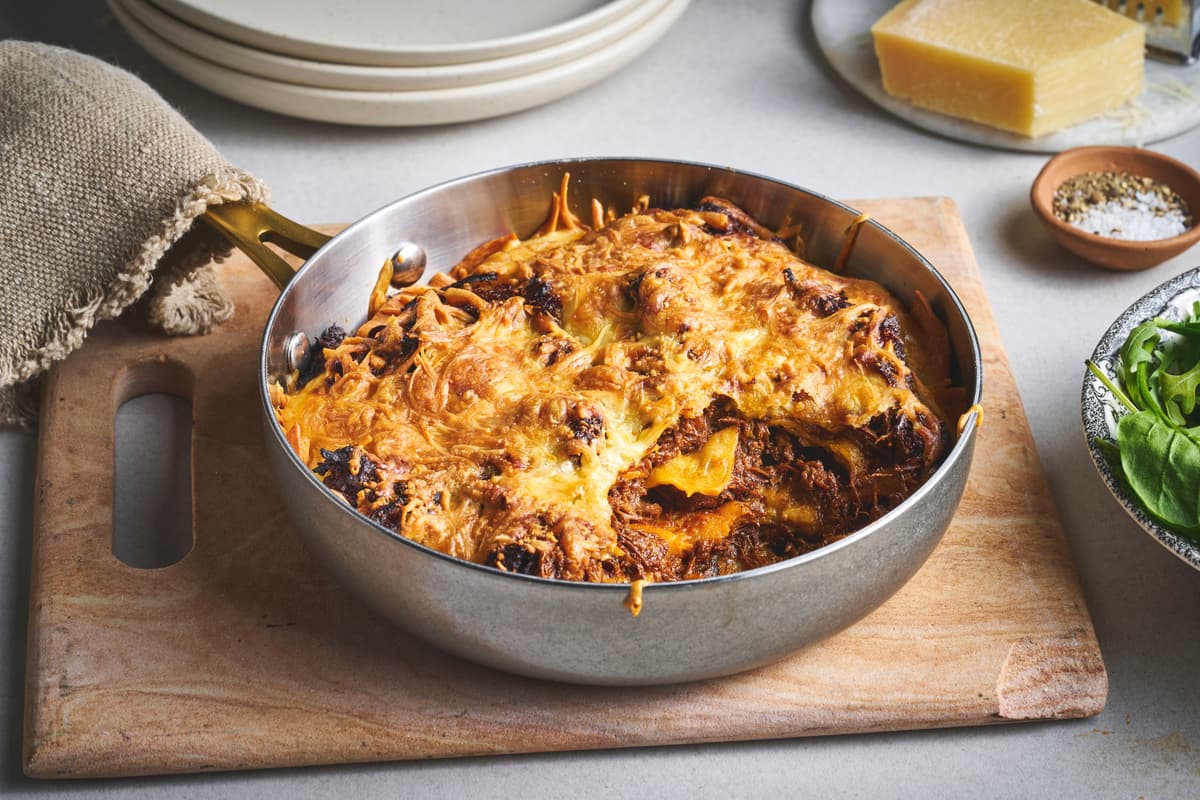 Lasagna with Beef Chuck Ragù