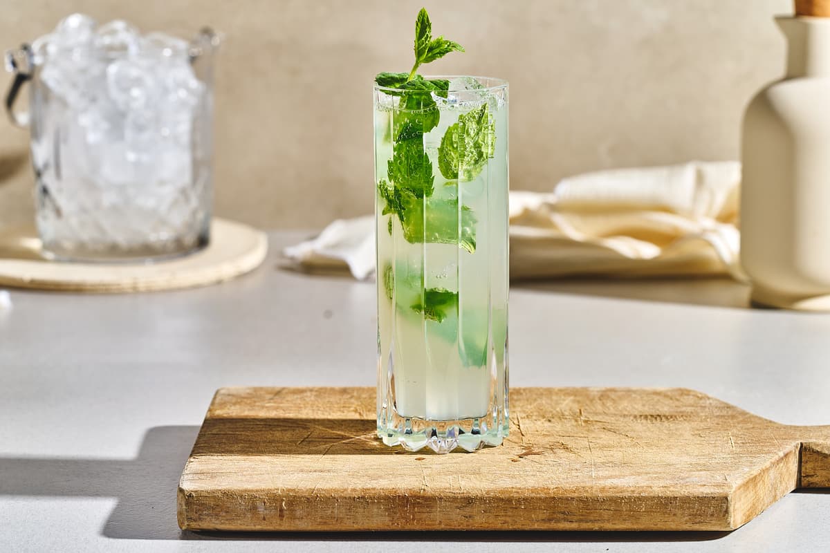 Mojito with Lime and Mint