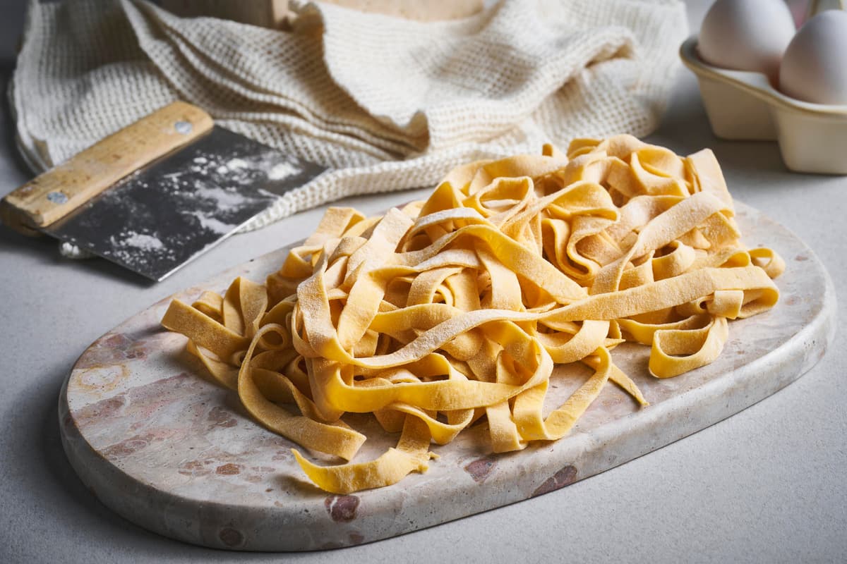 Homemade Tagliatelle