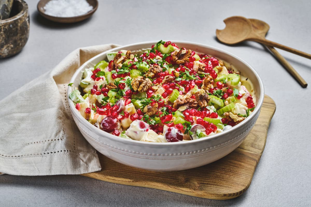 Waldorf Salad with Pomegranate