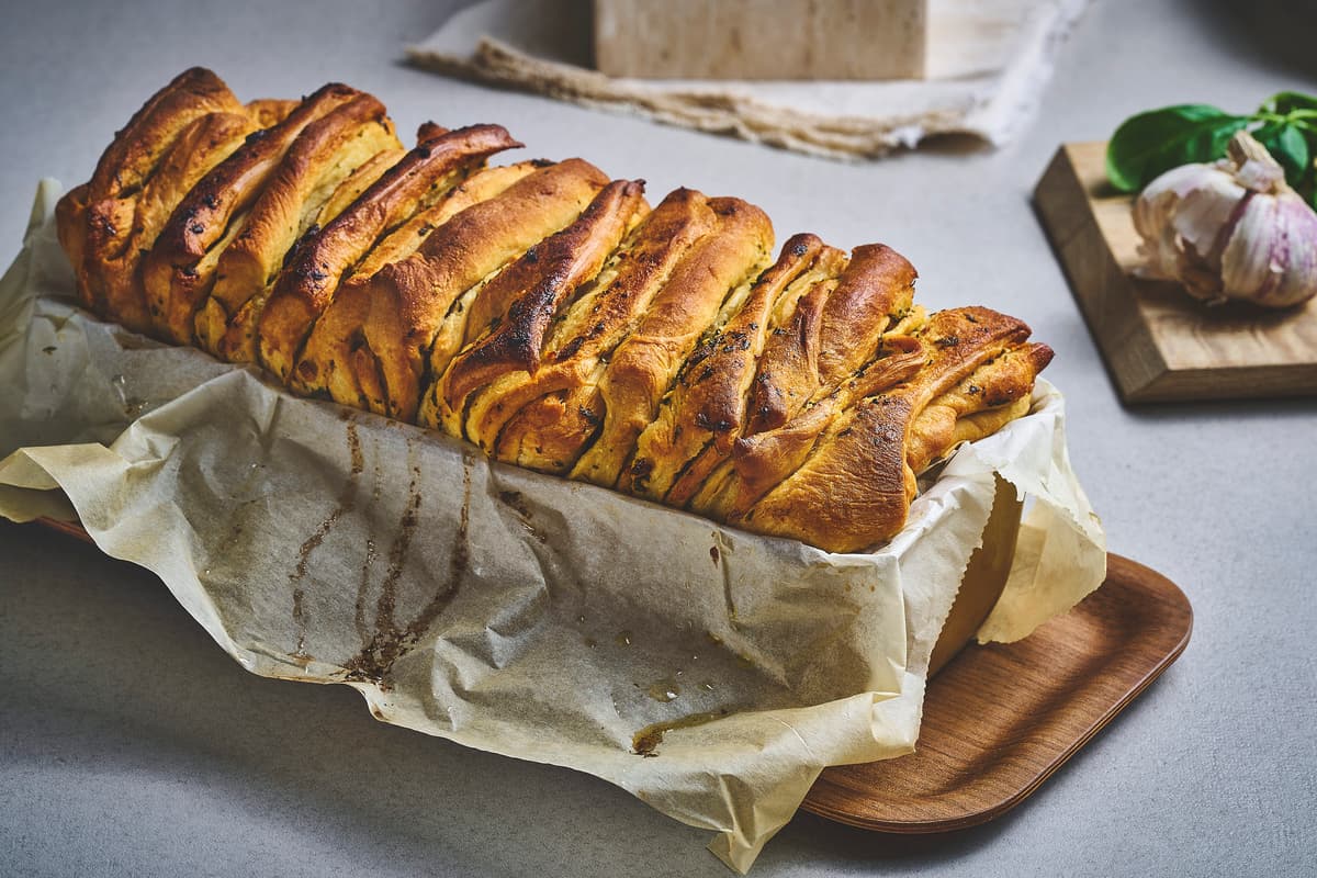 Pull Apart Garlic Bread