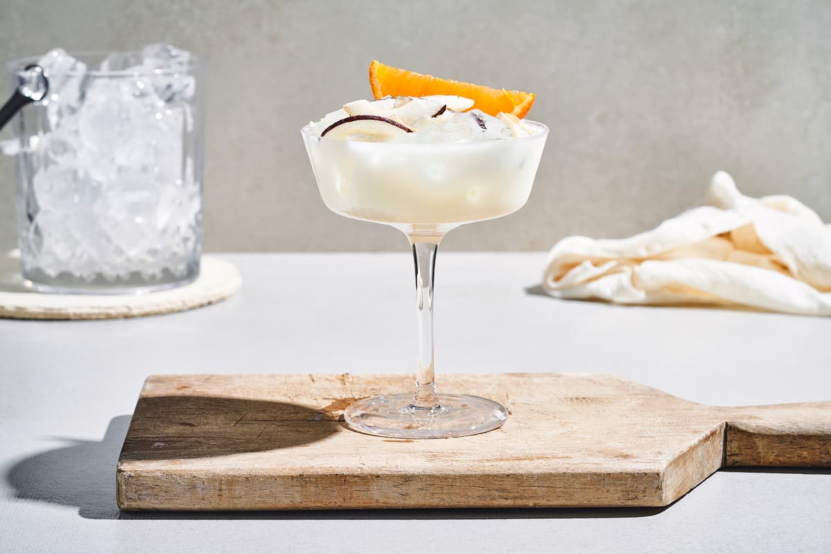 Easter Colada with Orange and Coconut