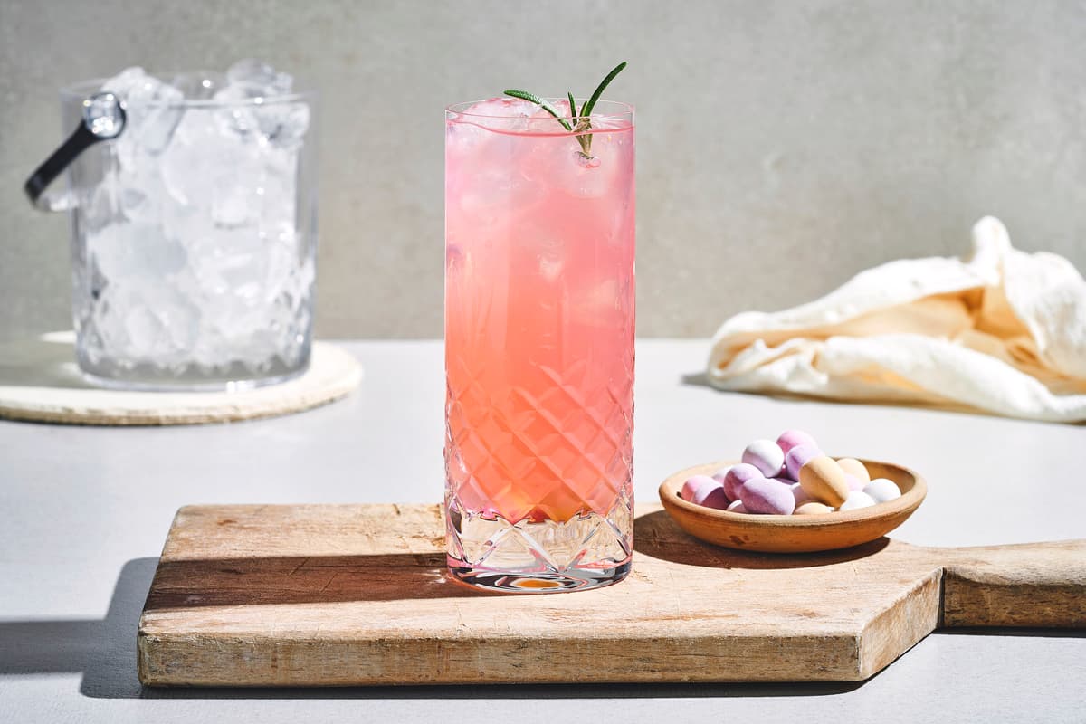 Rabarbra spritz med prosecco