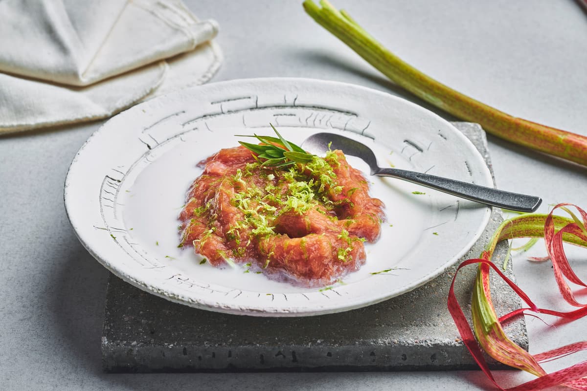 Rhubarb Porridge