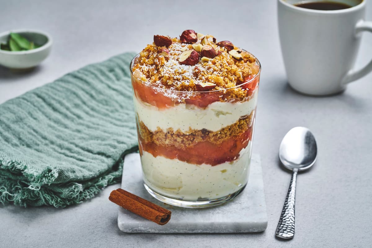 Norwegian Apple Trifle with Cinnamon