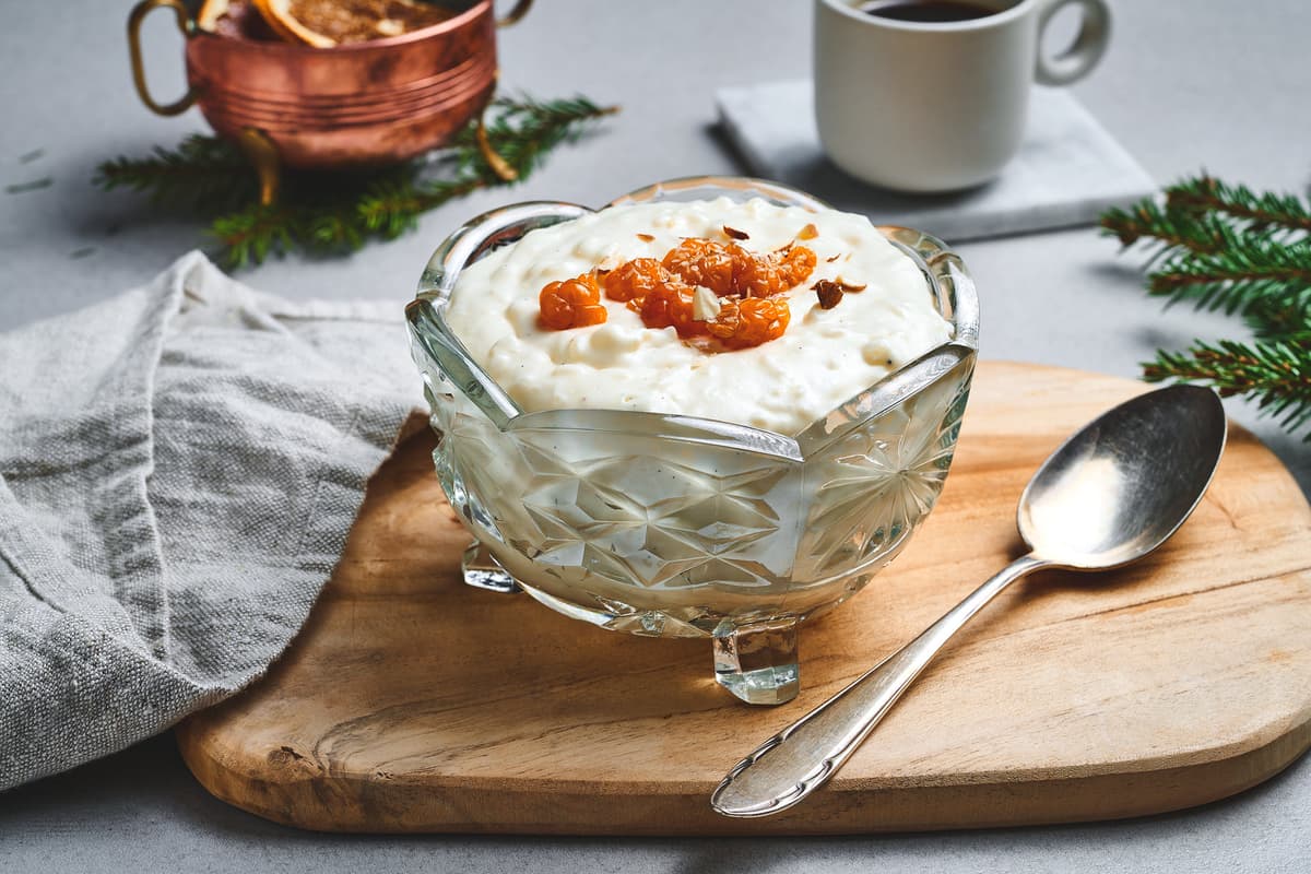 Rice Cream with Vanilla