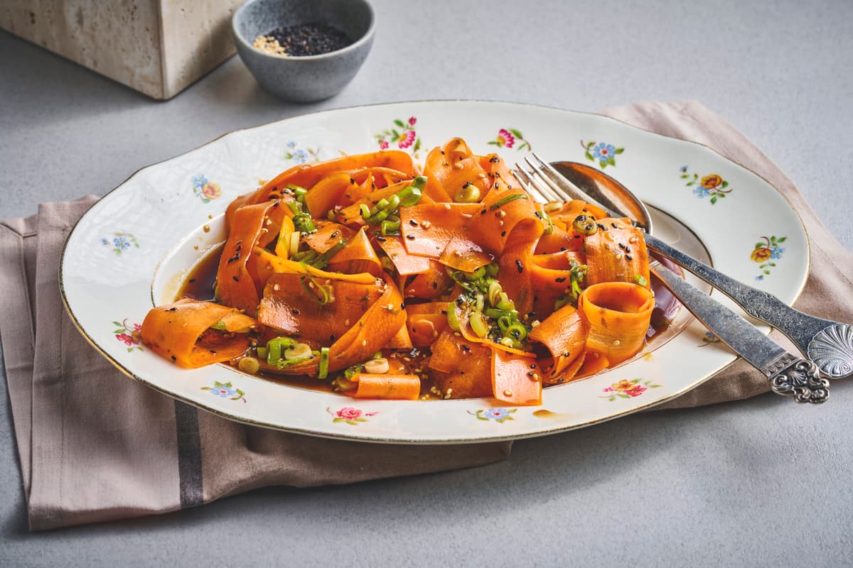 Carrot Salad with Sesame Dressing