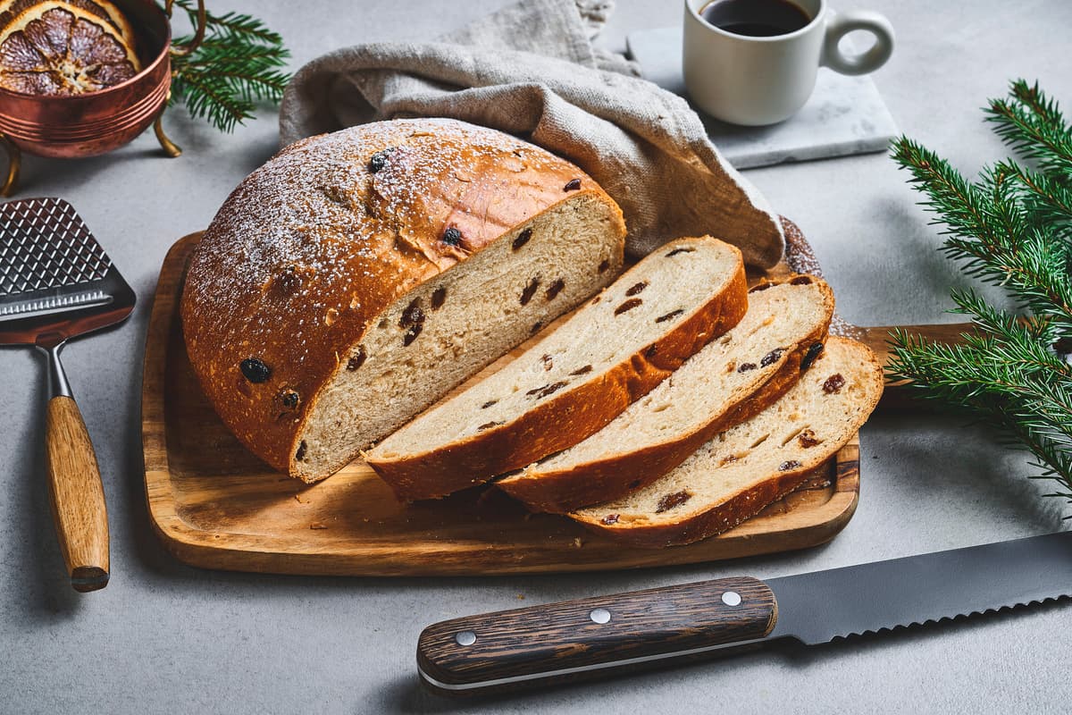 Julekake med rosiner