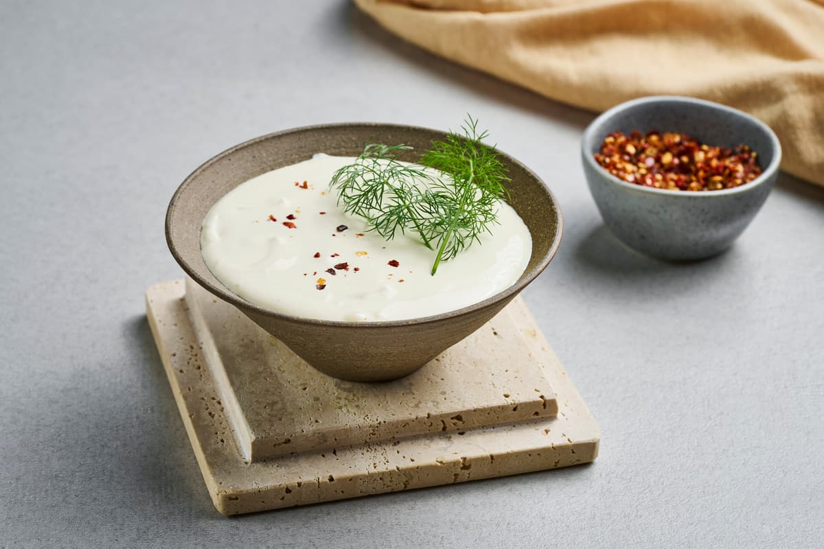 White Pizza Sauce with Chèvre