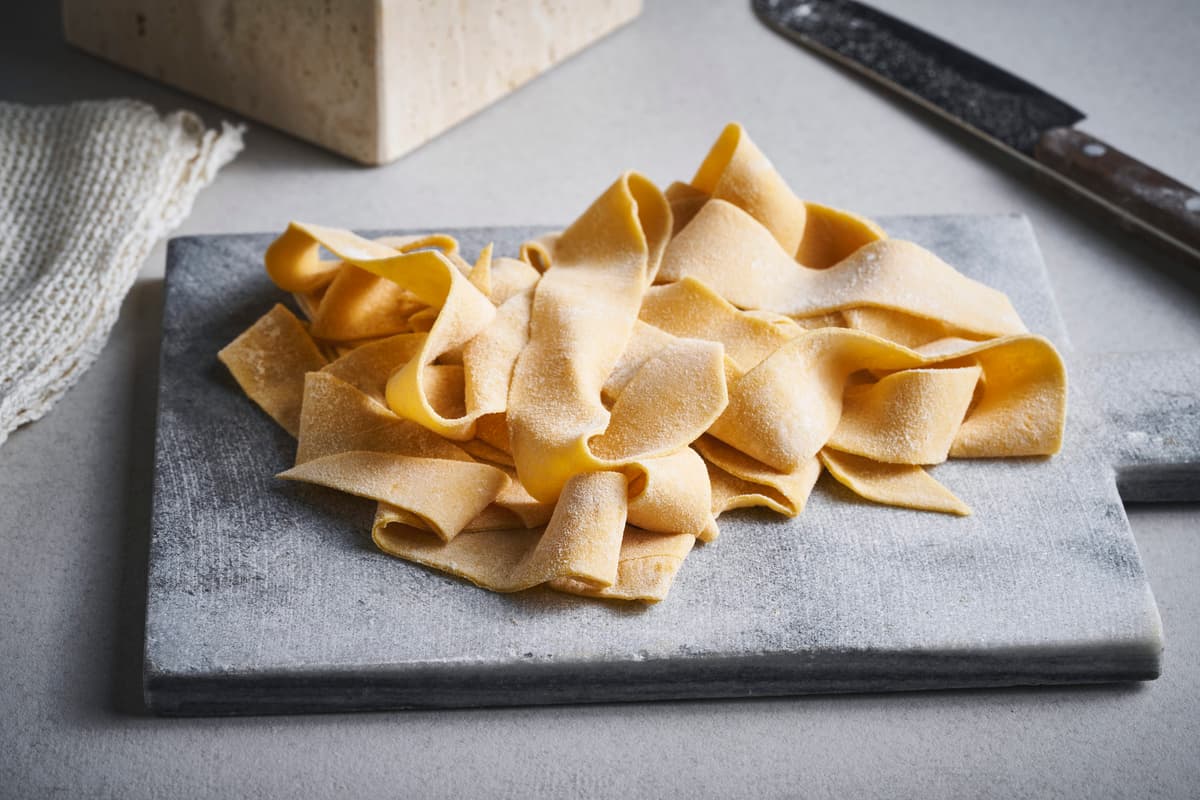 Homemade Pappardelle Pasta