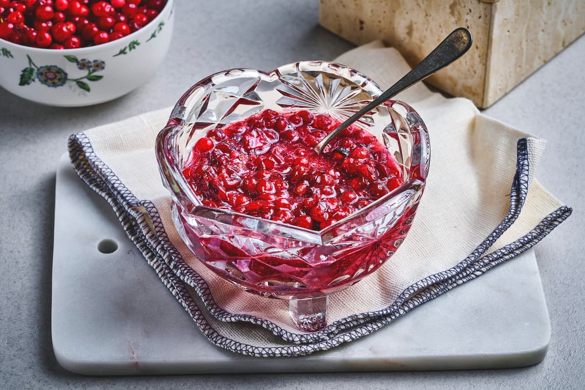 Stirred Lingonberries