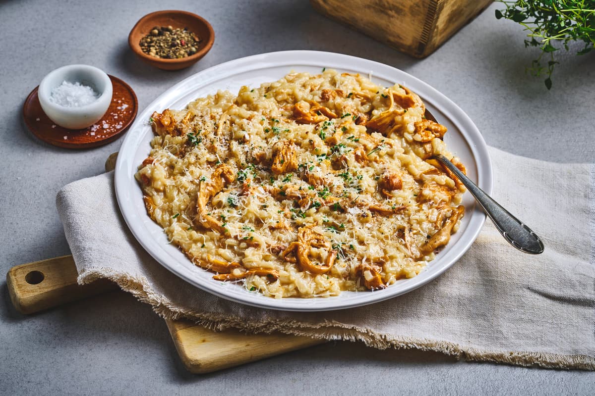 Chanterelle Risotto