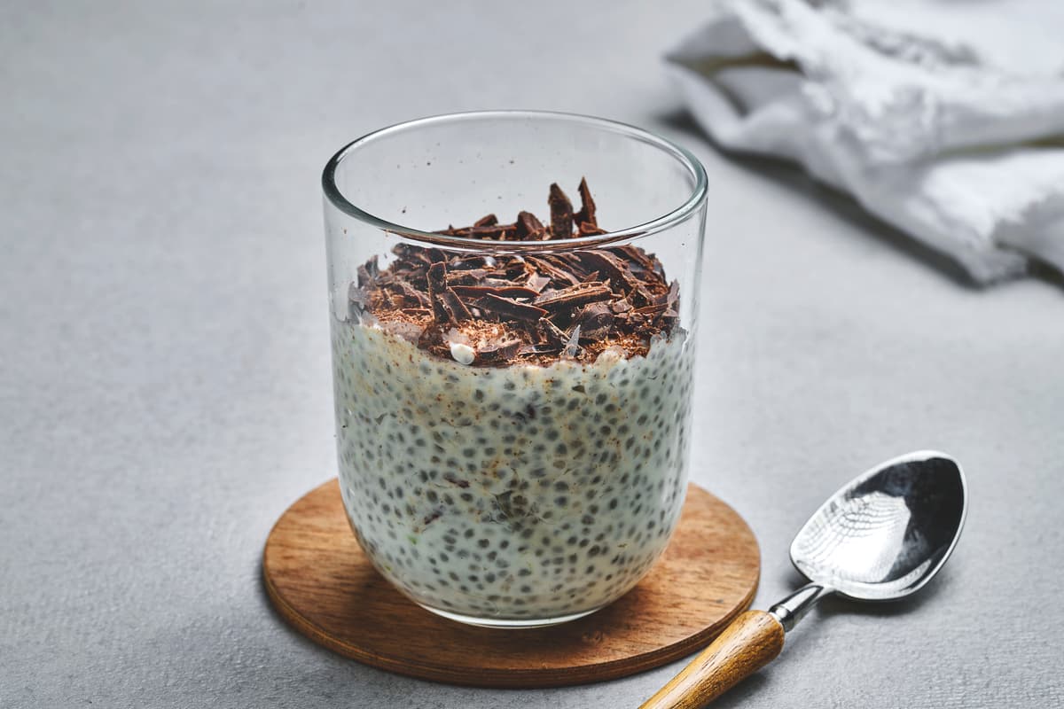 Chia Pudding with Chocolate and Cinnamon