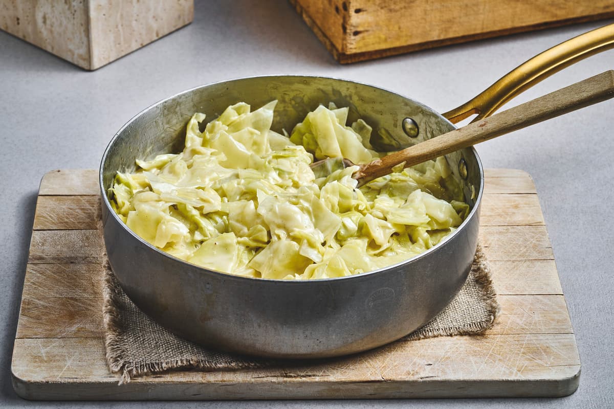Norwegian Creamed Cabbage